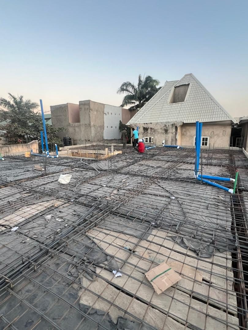 Slab rebar grid
